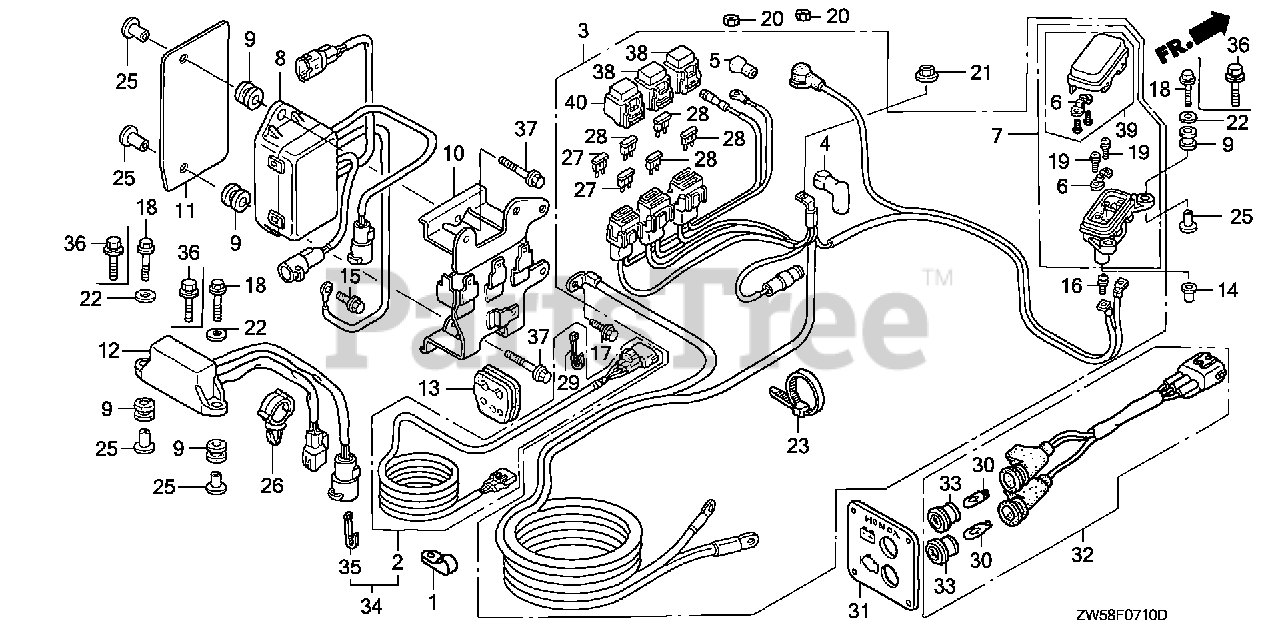 Honda BF115 A5 LA (BZBD) - Honda Marine Engine, Made in