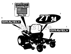 Gravely zt34 2025