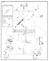 Carburetor Kit For Husqvarna YTA24V46 & YTA24V48 Riding Mower - Includes Air & Oil Filter, Fuel Pump