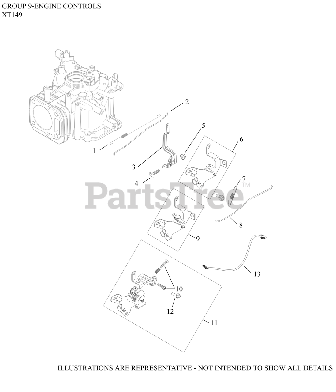 Kohler XT1490036 Kohler Courage XT6 Series Engine, Made for Viking