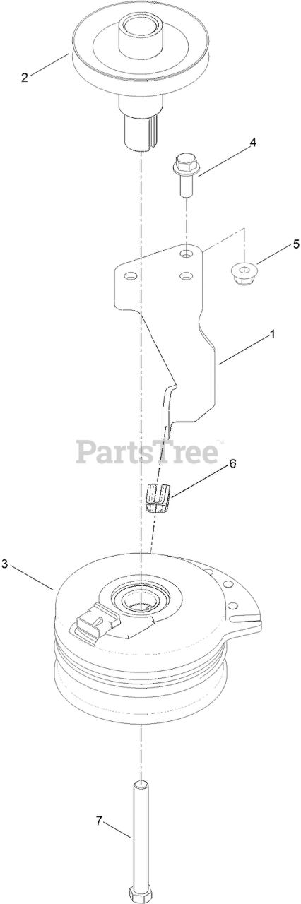 Toro 74720 SS 4200 Toro 42 TimeCutter Zero Turn Mower SN 400000000 999999999 CLUTCH ASSEMBLY Parts Lookup with Diagrams PartsTree