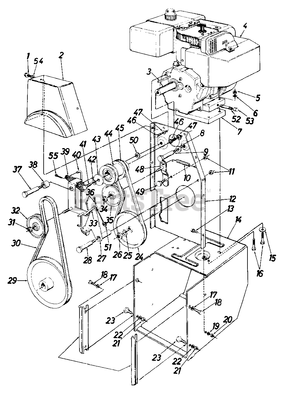 MTD 319-850-000 - MTD Snow Thrower (1989) Parts Parts Lookup with