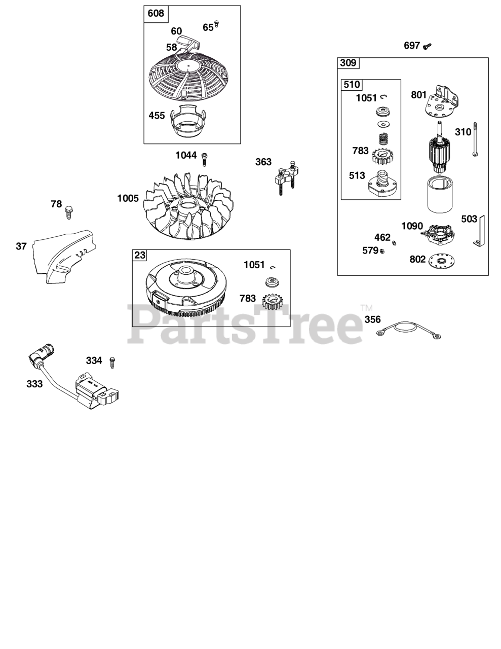 Briggs & Stratton 31R7770052G1 Briggs & Stratton Vertical Engine
