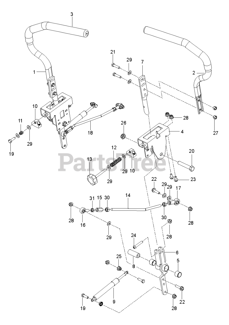 Husqvarna MZ 6128 (96661310300) Husqvarna 61" ZeroTurn Mower (2013