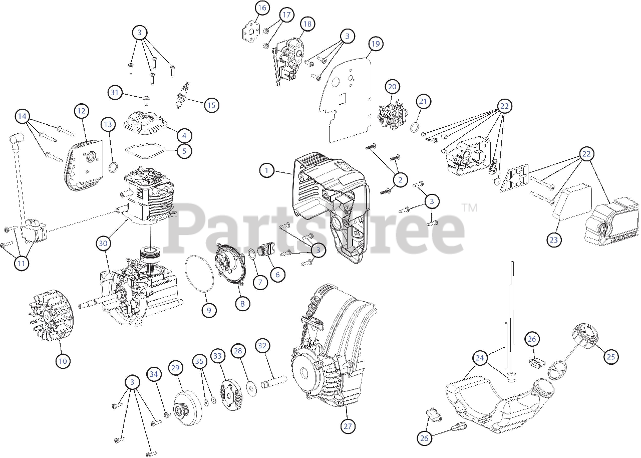 Troy bilt sales tb554 edger carburetor