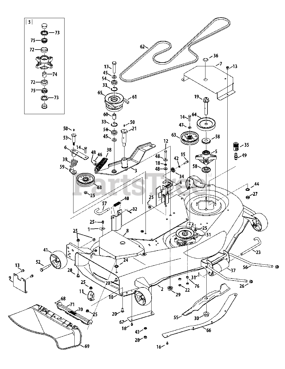 Cub Cadet 19a40013  19a40013100