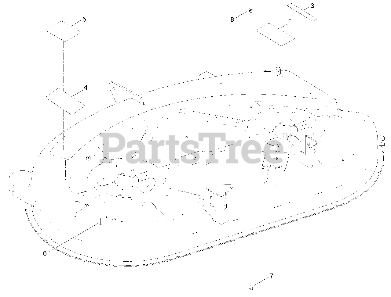 Exmark QTE452CEM42100 Exmark 42" Quest ESeries ZeroTurn Mower, Exmark 452 (SN 316000000
