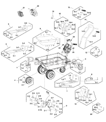 SXD UC 82 (1696858-00) - Snapper XD 82V Utility Cart Parts