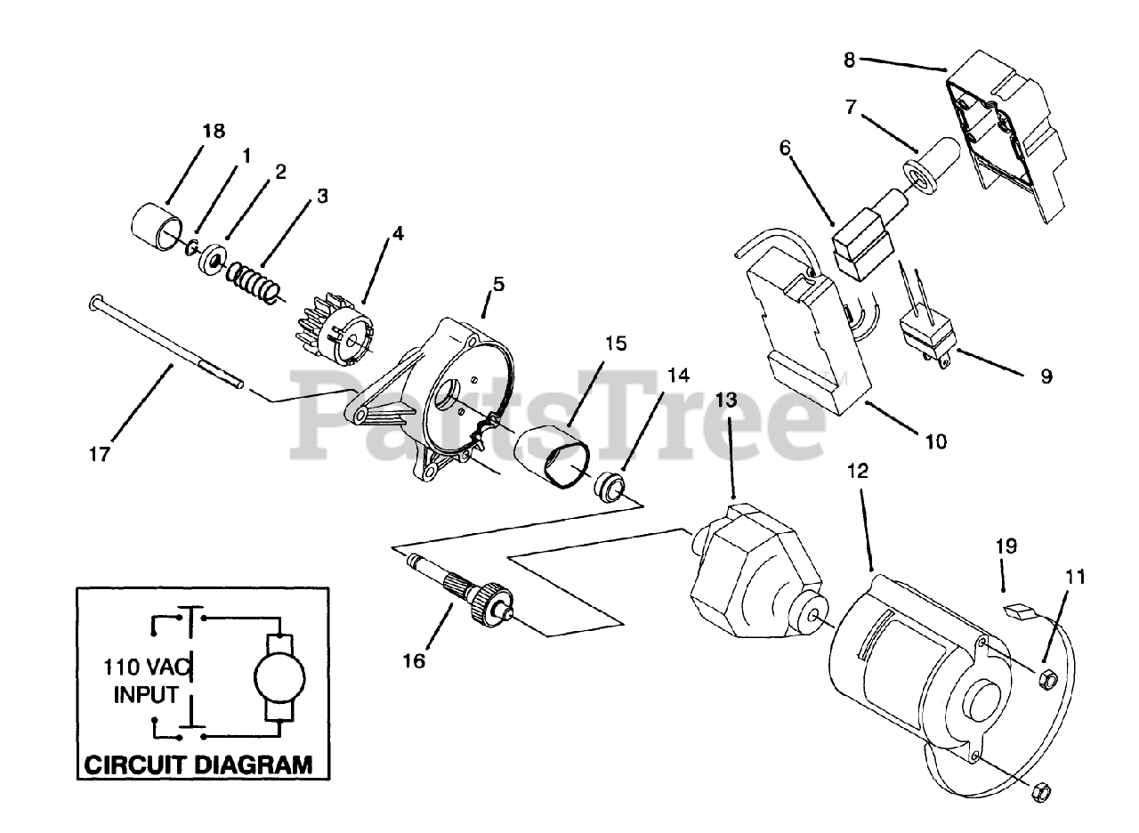 Toro 38175 - Toro CCR Powerlite Snow Thrower (SN: 059000001 - 059999999
