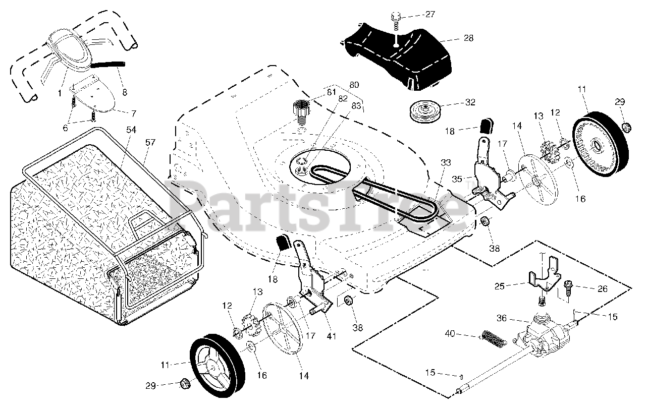 Husqvarna Hu 700 F 961450006 01 Husqvarna Walk Behind Mower 2012