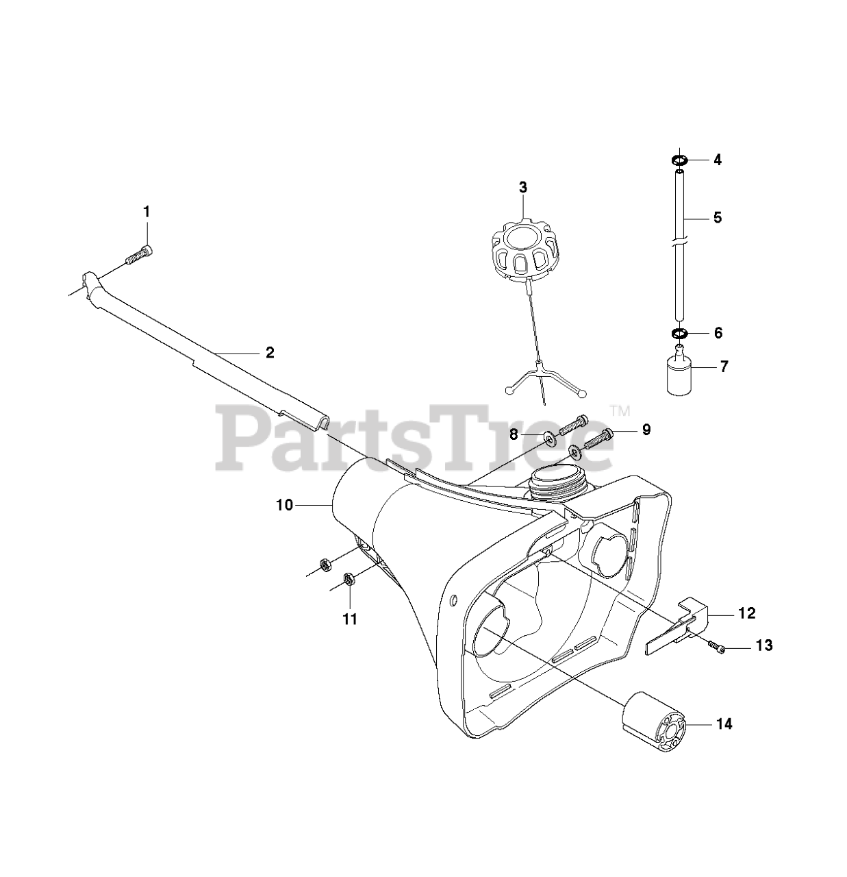 Husqvarna 345 FX Husqvarna Brush Cutter (SN 20103600001