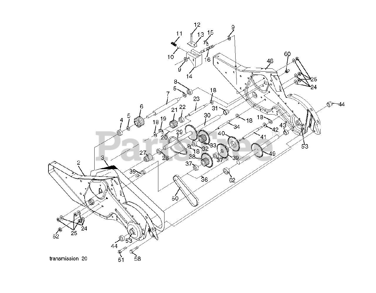 Husqvarna Crt 900 960930017 01 Husqvarna Rear Tine Tiller 2010 10