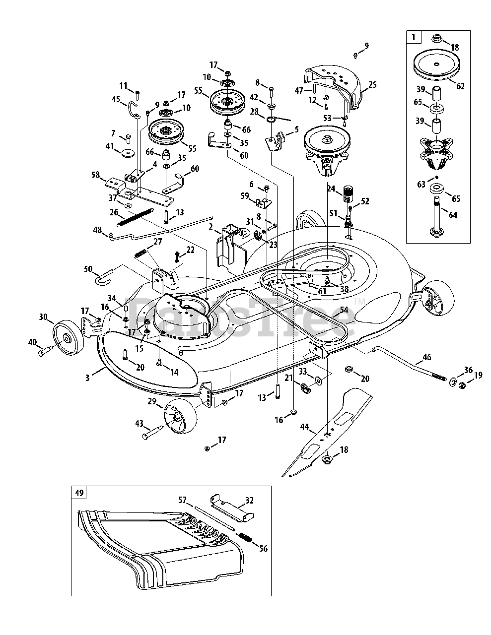 Cub Cadet Ltx 1045  13ax93at056