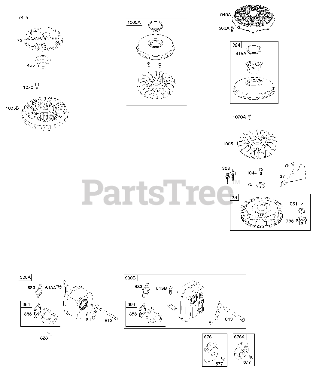 Briggs & Stratton 21B8070130B1 Briggs & Stratton Vertical Engine