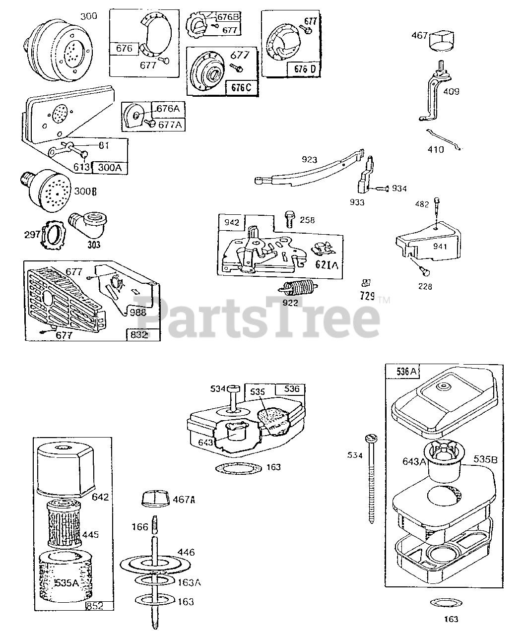 Briggs & Stratton 92502314002 Briggs & Stratton Vertical Engine