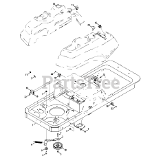 Craftsman on sale ztl8000 parts