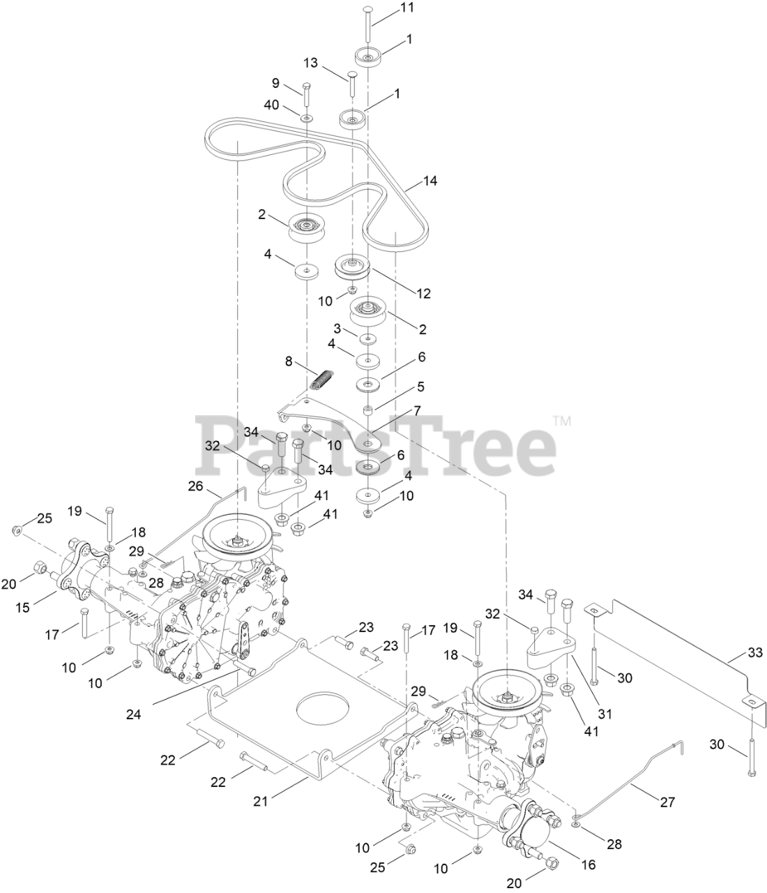 Toro 74875 (X 4850) Toro 48" Titan ZeroTurn Mower (SN 400000000