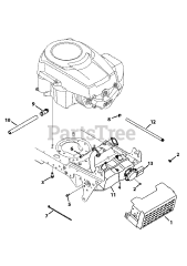 Troy-Bilt 13YX78KS011 - Troy-Bilt Bronco Lawn Tractor (2013) Parts