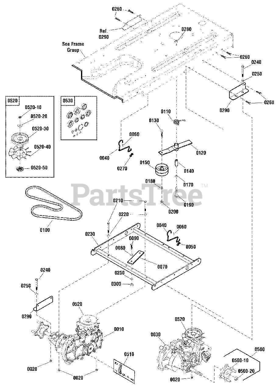 Murray EZT 2042 (269104102) Murray 42" ZeroTurn Mower, 20hp, Canada