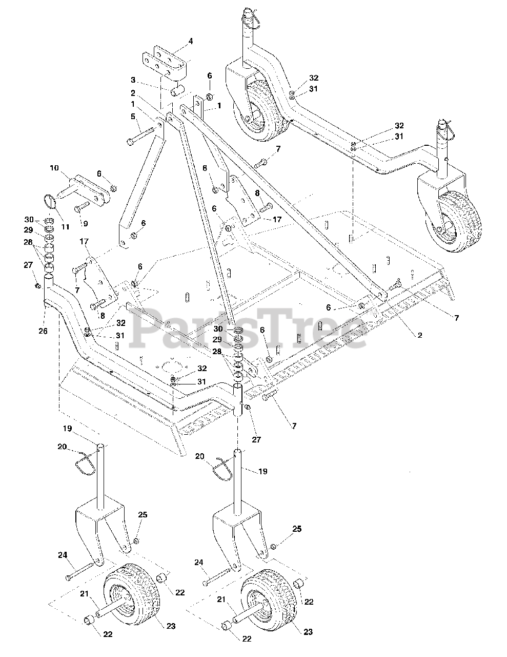 Cub Cadet Yanmar FML 72 (59A40064727) Cub Cadet Yanmar Tractor