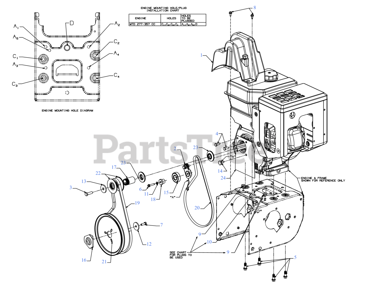 Craftsman SB 630 (CMXGBAM1054544) (31AH5DTH793) Craftsman Snow Blower