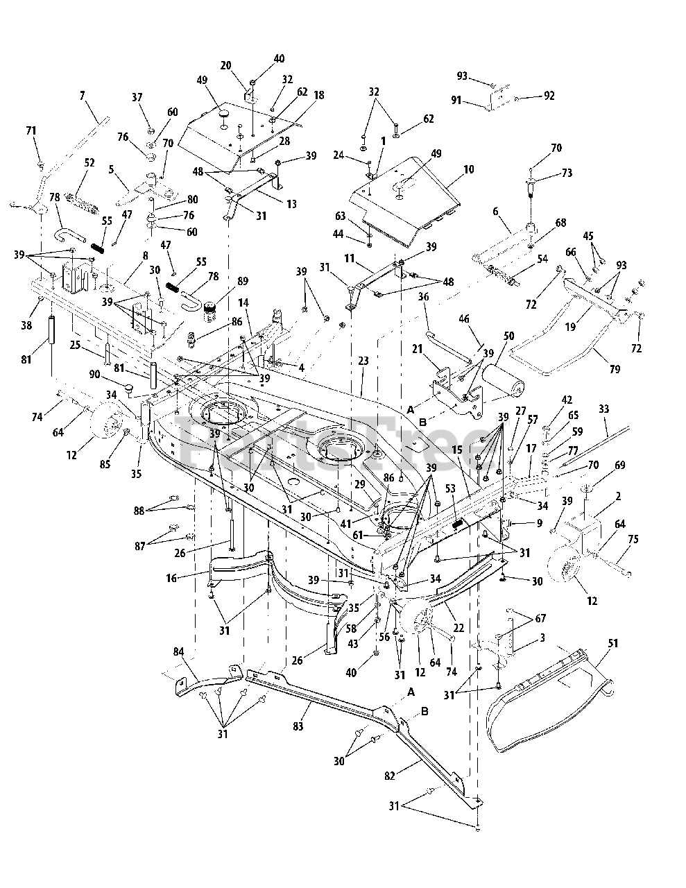 Cub Cadet Gt 2554  14a-2a7k010