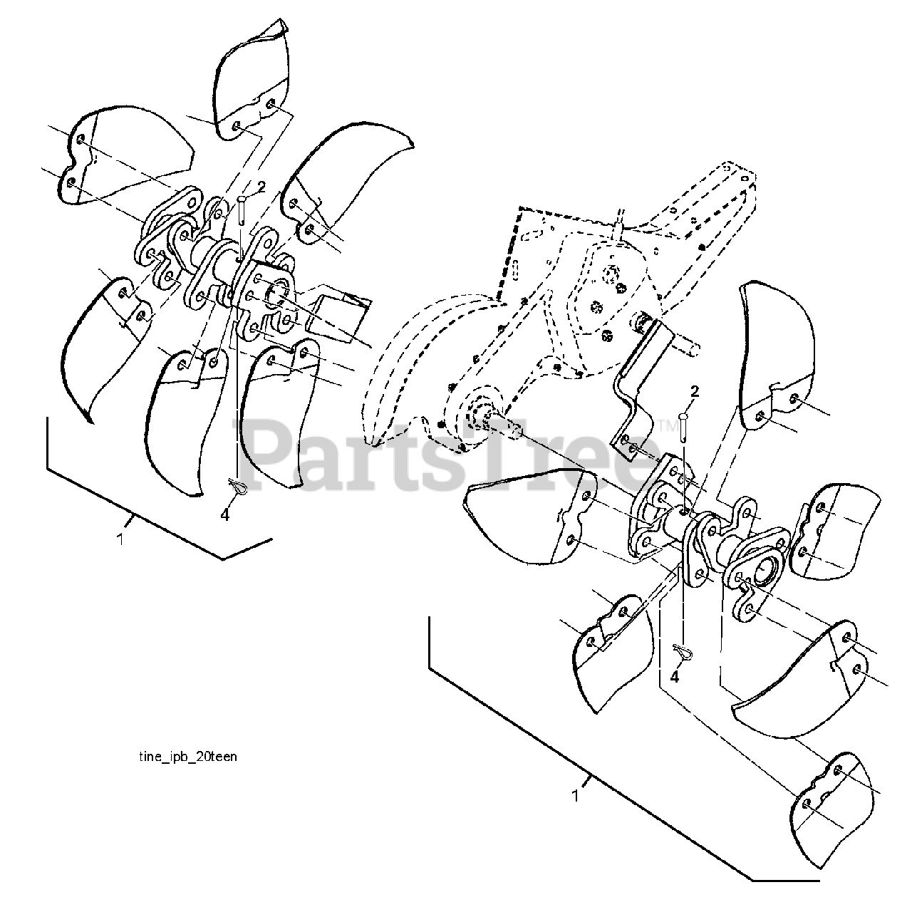 Husqvarna Drt 900 H 960930012 08 Husqvarna Rear Tine Tiller 2016