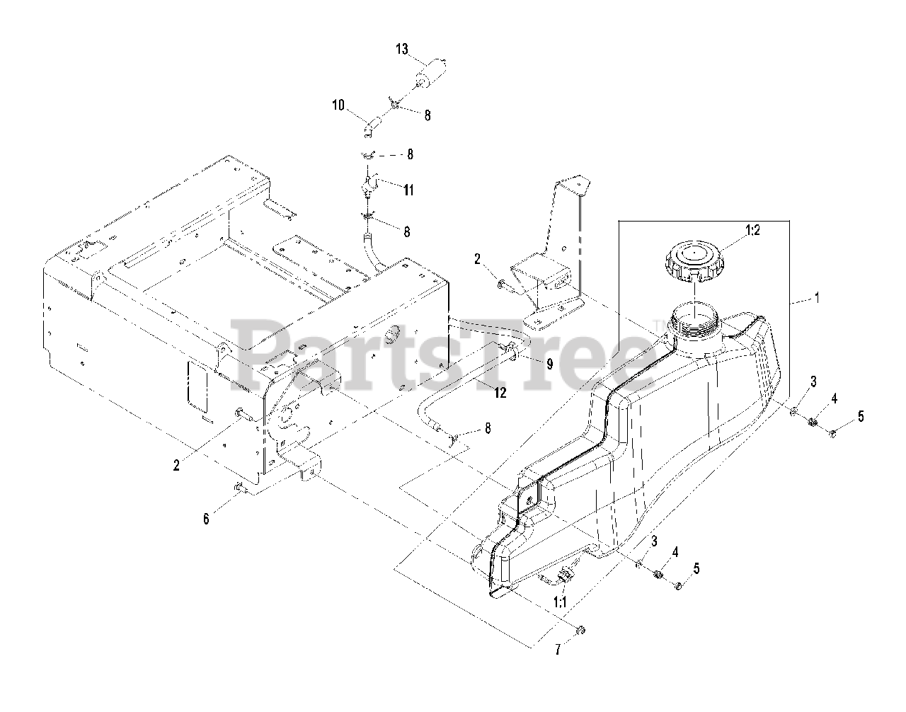 Exmark QST24BE522 Exmark 52" Quest ZeroTurn Mower, 24hp Briggs