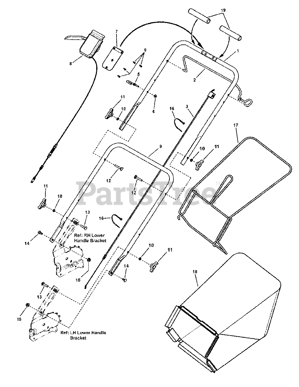 Brute BTPV 22675 HW FC (7800806) Brute 22" WalkBehind Mower, Canada