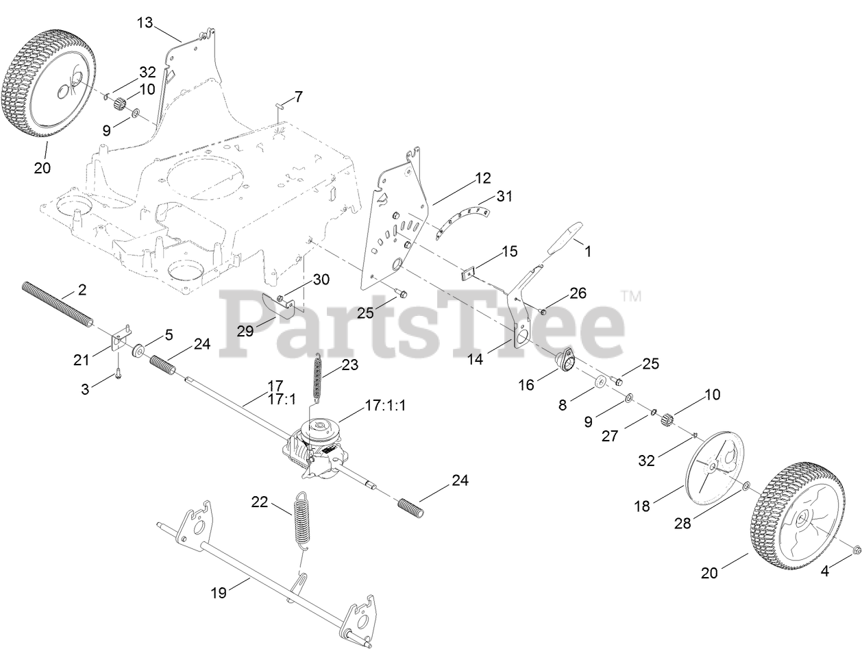 Toro 20975 Toro 76cm TimeMaster WalkBehind Mower (SN 316000001