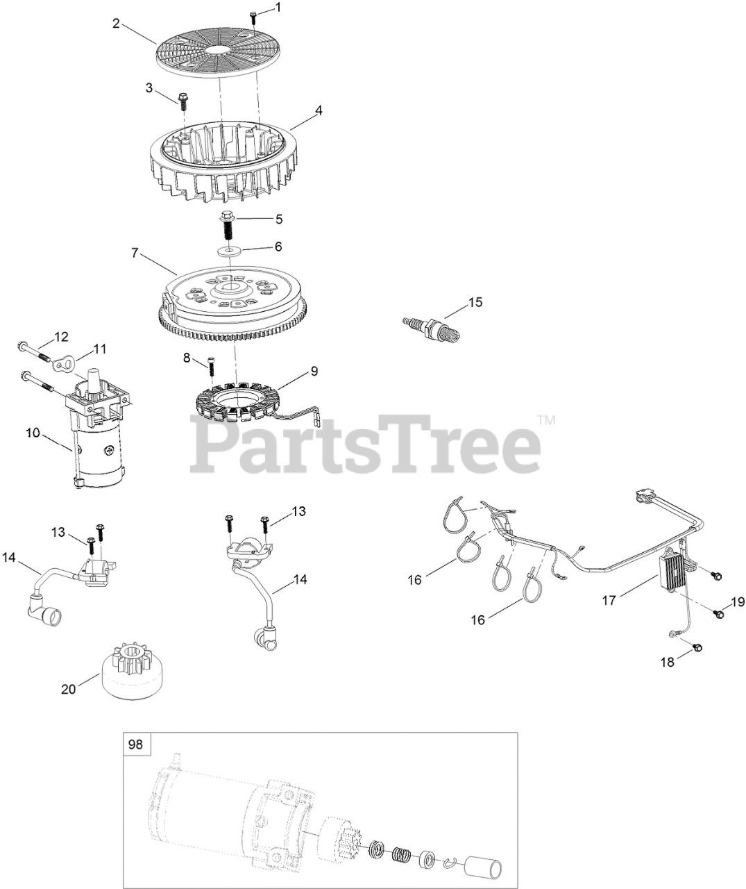 Timecutter ss5000 parts 2025