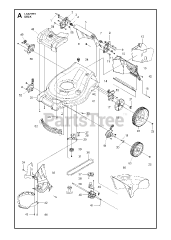 LC 221 RH 961430130 00 Husqvarna 21