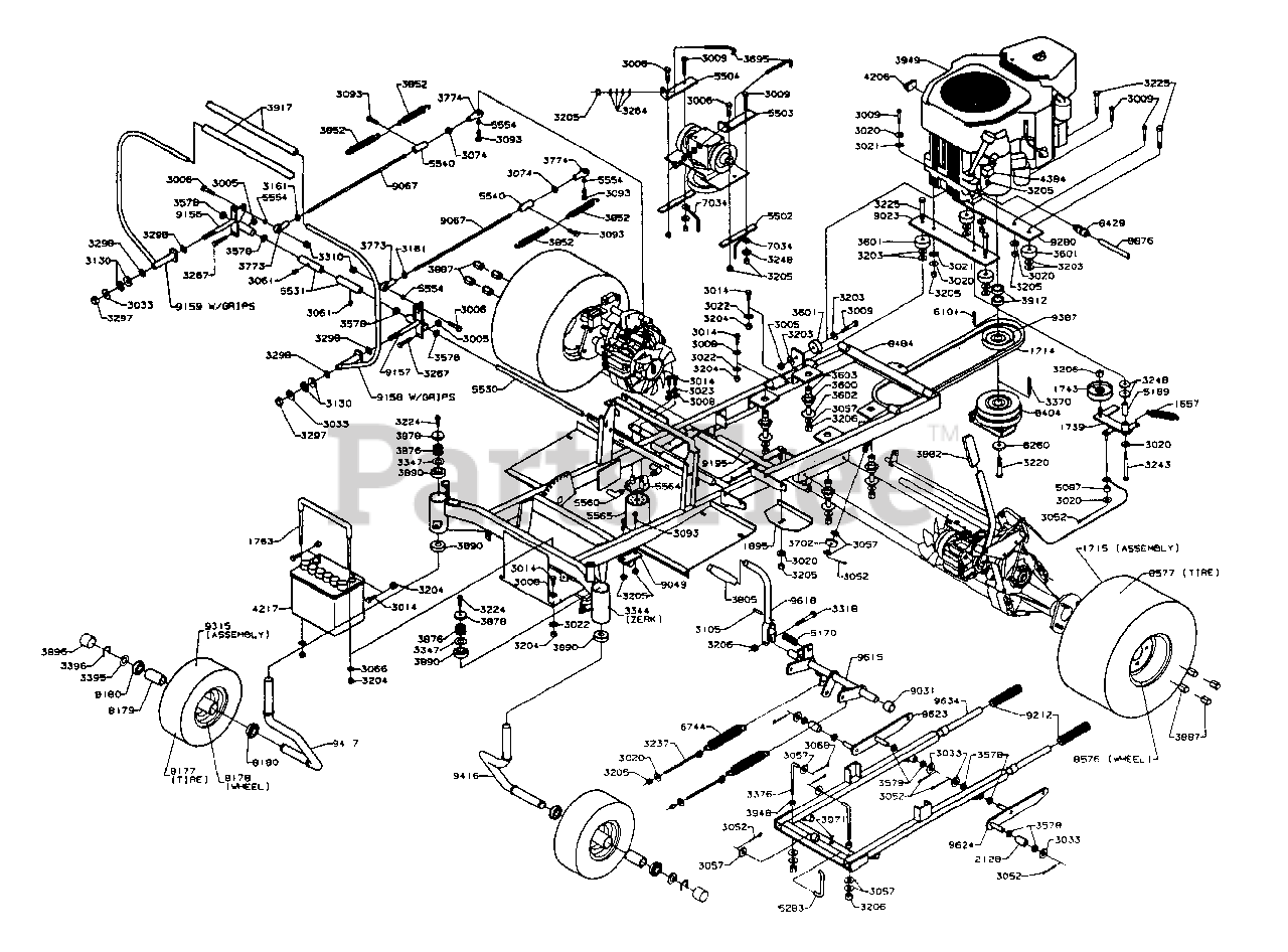 Dixon zero turn mower parts deals