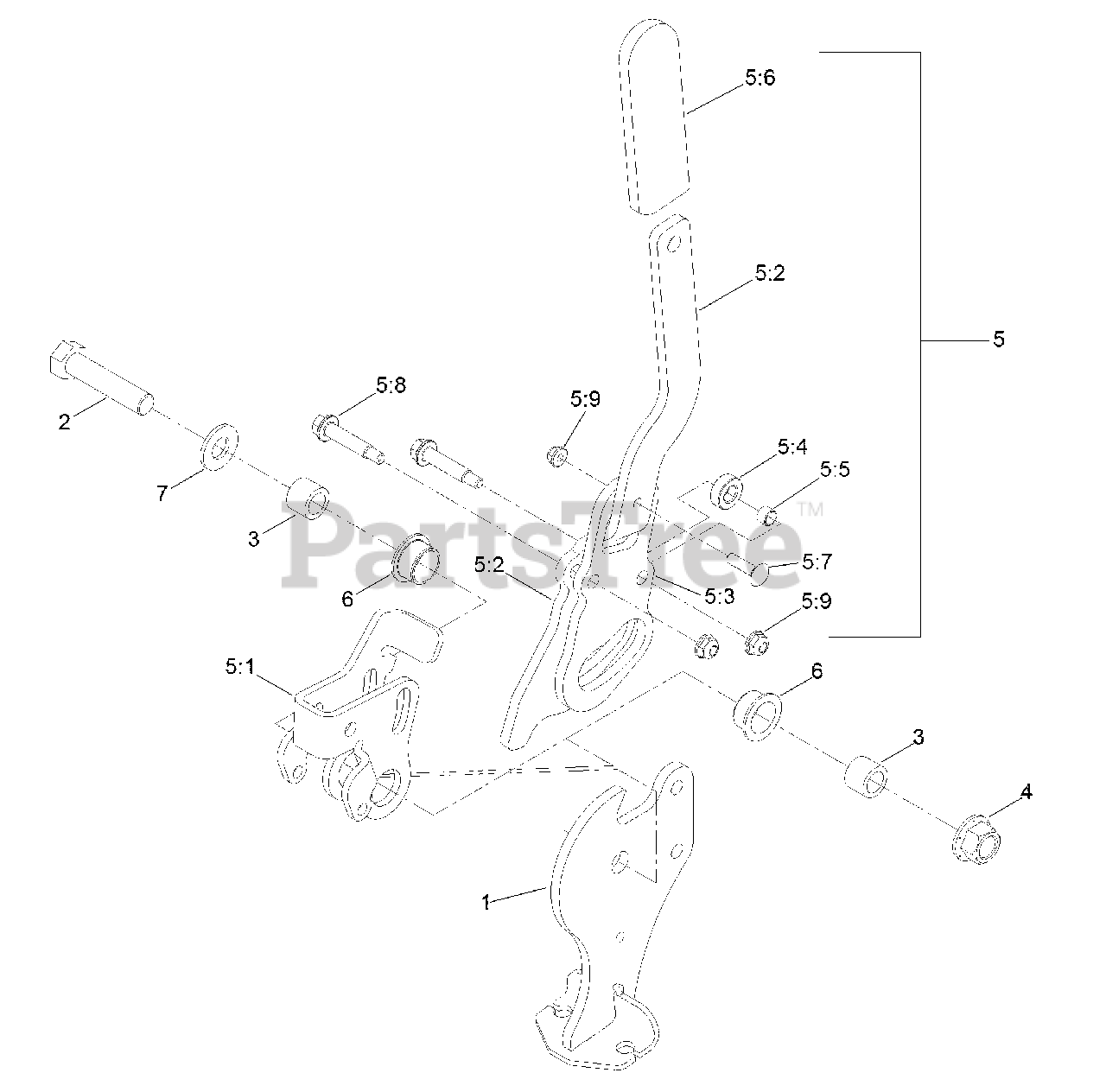 Exmark LZS651KA484 Exmark 48" Lazer Z SSeries ZeroTurn Mower