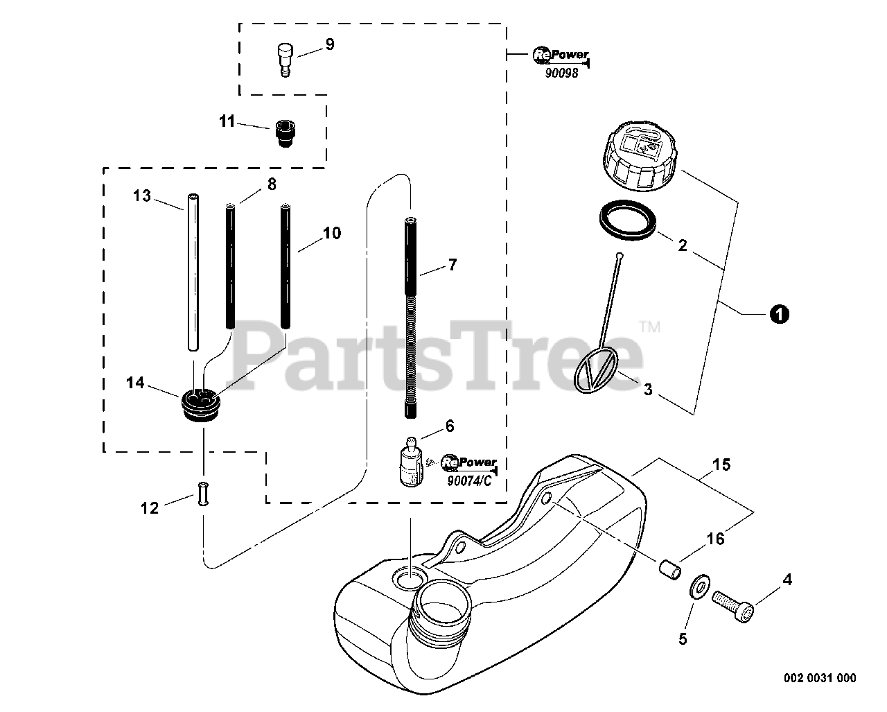 Echo es clearance 210 blower