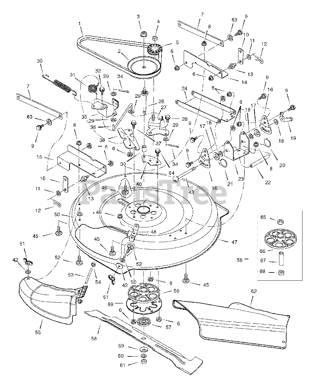 Murray 309007x8B - Murray Select 30" Rear-Engine Riding Mower (2005
