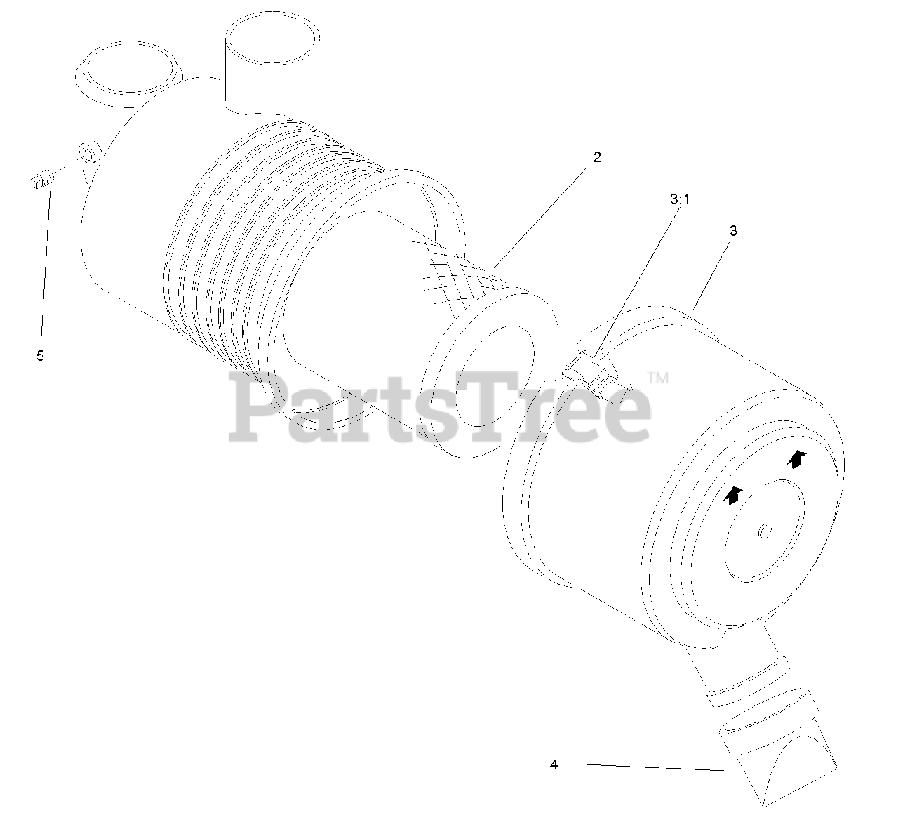 Exmark RAS708GEM603C3 Exmark 60" Radius SSeries ZeroTurn Mower