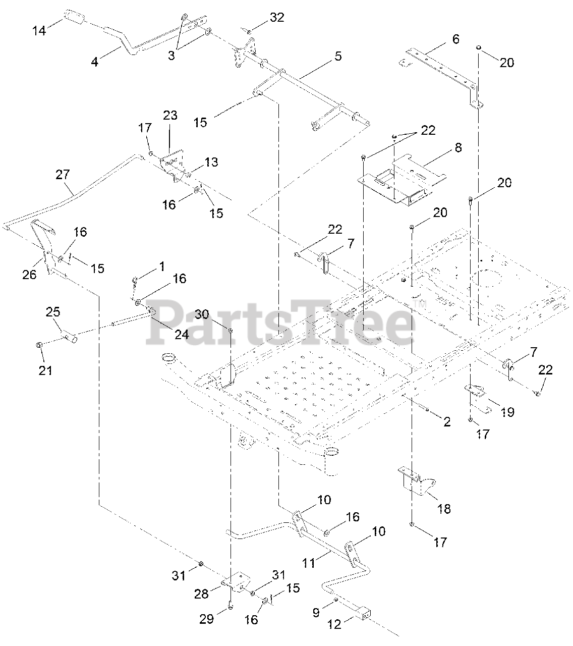 Exmark QTS691KA502 Exmark 50" Quest SSeries ZeroTurn Mower