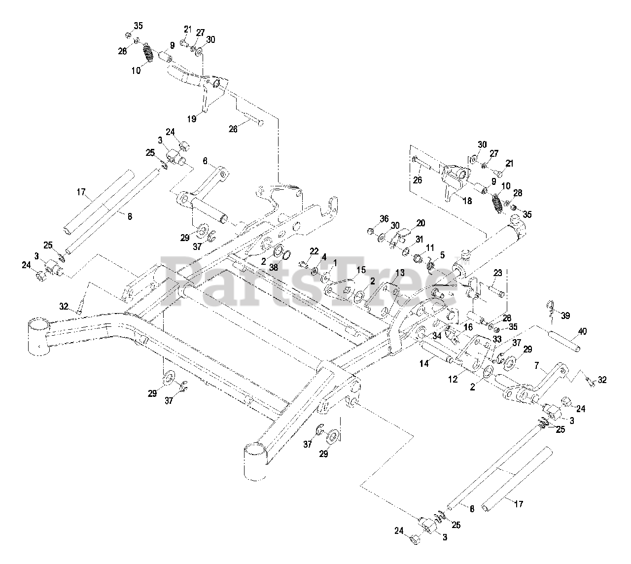 Exmark FR604 Exmark 60" Front Runner Deck (SN 600000 669999) (2006