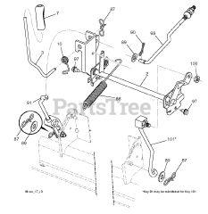 LTH 1842 (960410052-09) - Husqvarna 42 Lawn Tractor (2013-11) Parts Lookup  with Diagrams