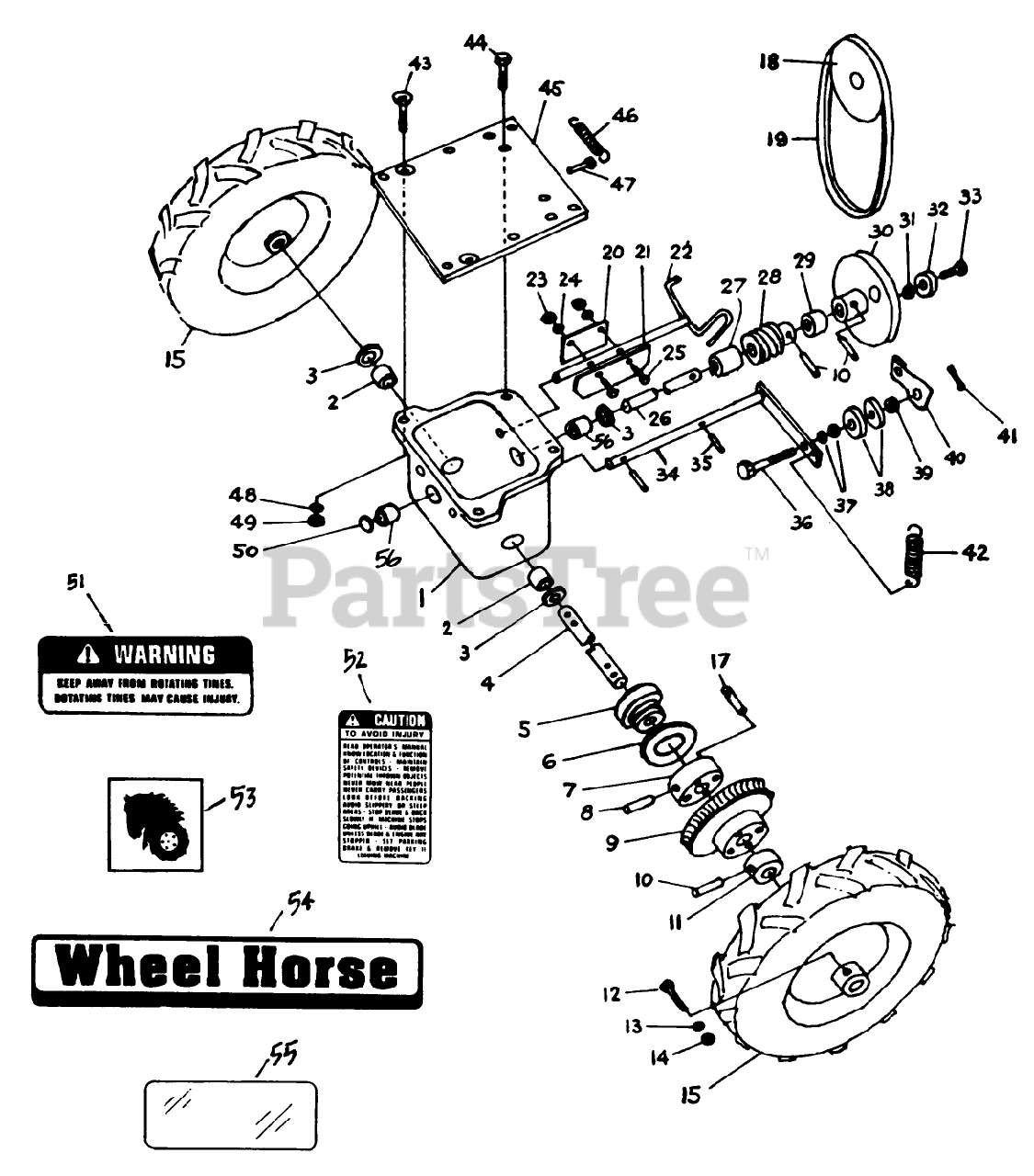 Toro 85101 Toro Cultivator Attachment (1989) WALK BEHIND TILLER Parts
