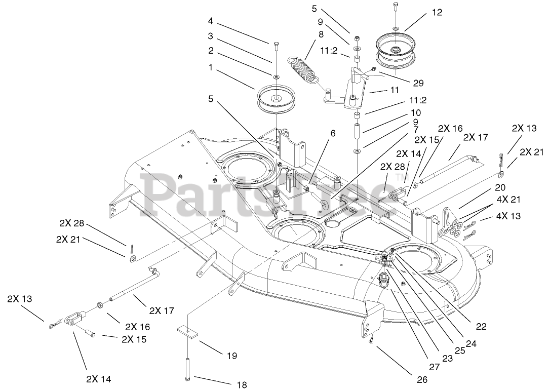 Toro Zero Turn Belt Diagram