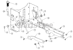 Craftsman CMXGRAM1130038 (13AL78XS093) - Craftsman T130 Lawn Tractor