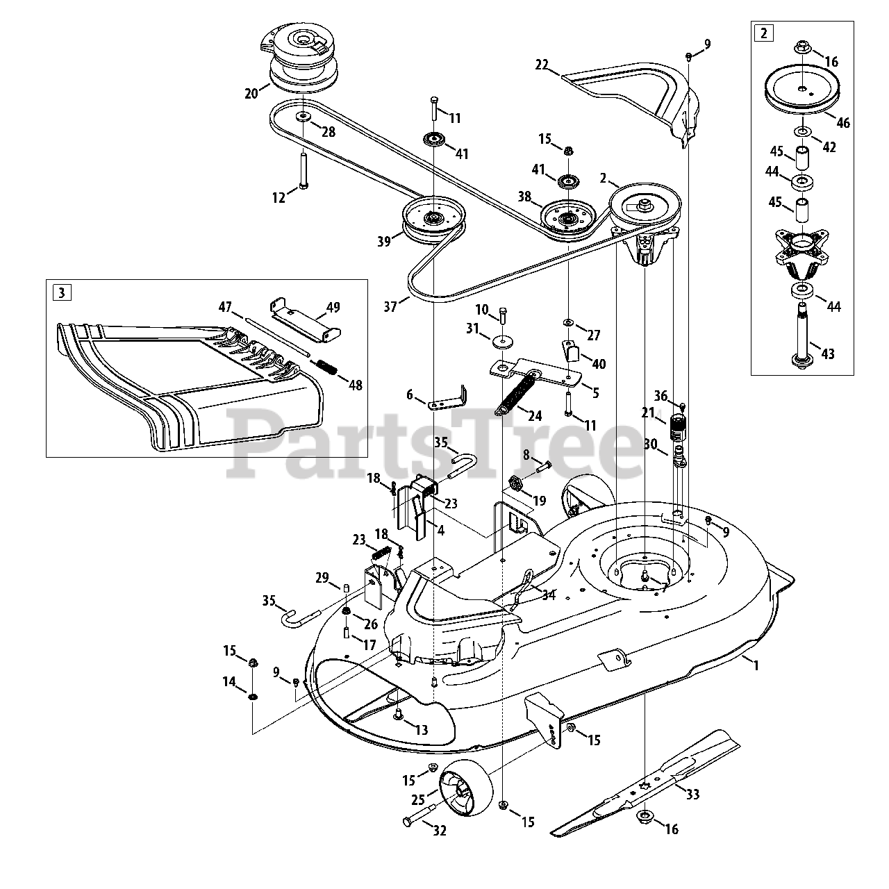 Cub Cadet RZT-L42 (17WFCACS010) - Cub Cadet 42