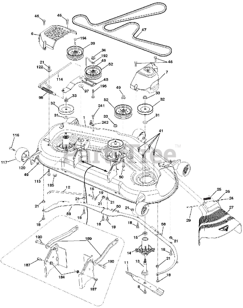 Ariens 936096 (960460074-00) - Ariens 54