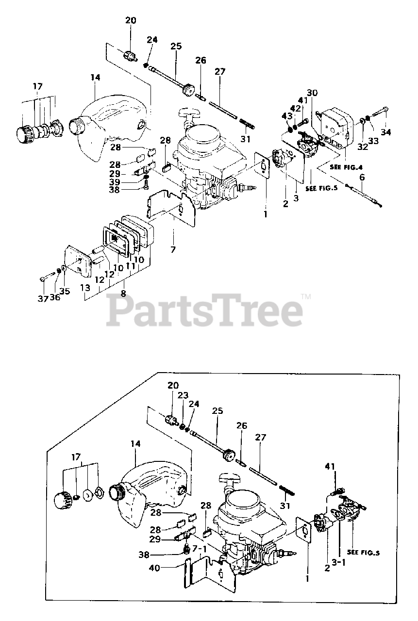 Tanaka THT200 Tanaka Hedge Trimmer Engine Components Parts Lookup