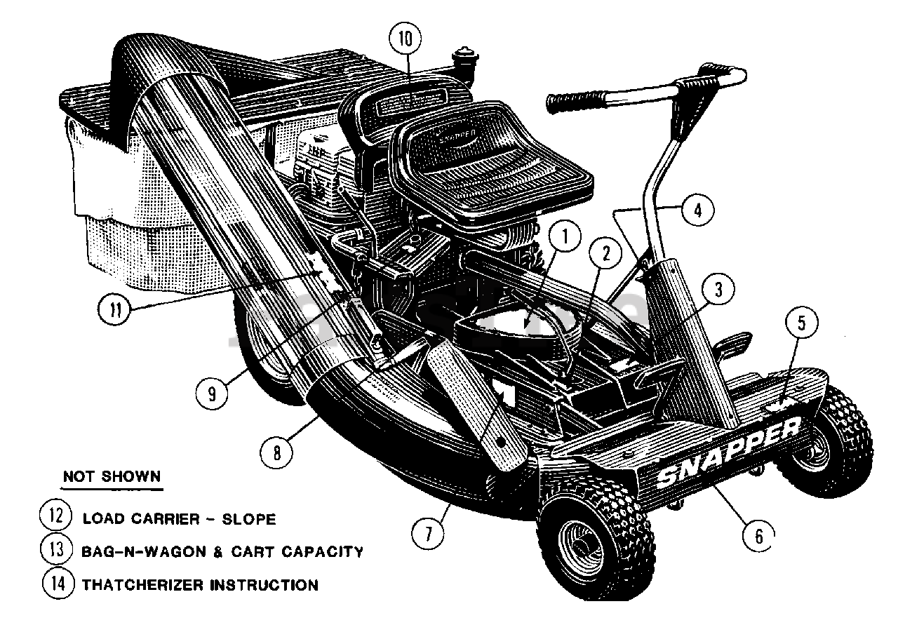 Snapper 28113S (89584) Snapper 28" RearEngine Riding Mower, 11hp