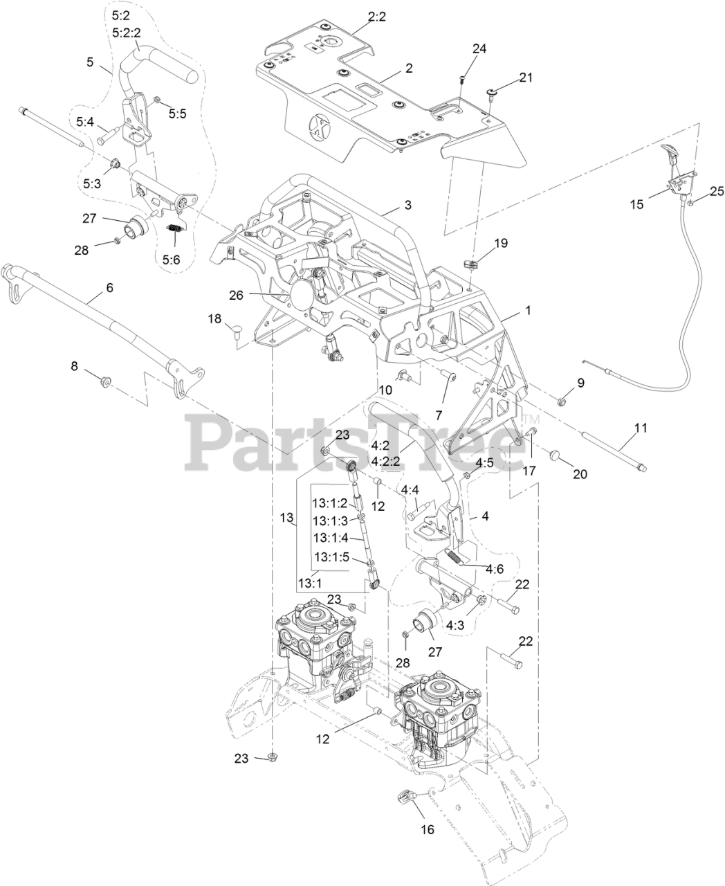 Exmark STS740EKC60400 Exmark 60" Staris SSeries StandOn Mower, Koh