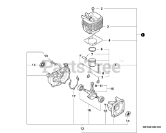 Echo PE-225 - Echo Edger (SN: S78712001001 - S78712999999) Parts Lookup