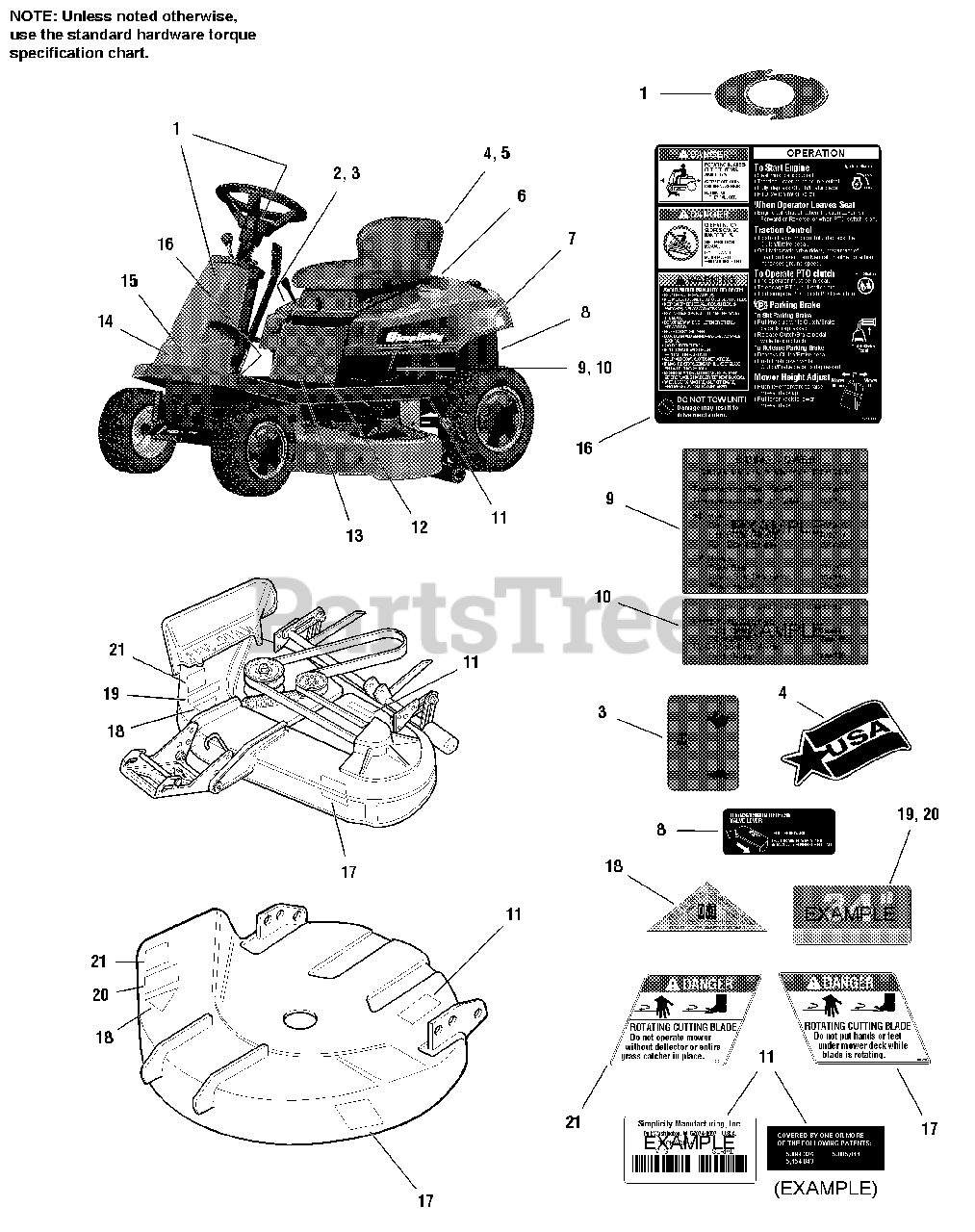 Simplicity 1693031 Simplicity Coronet 30 Rear Engine Riding Mower